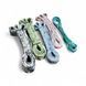 Набір силових петель із латексу, 5 рівнів опору (3&ndash;56 кг) RB-TUBE-MarbleBands-5SET фото 6