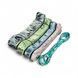 Набір силових петель із латексу, 5 рівнів опору (3&ndash;56 кг) RB-TUBE-MarbleBands-5SET фото 4