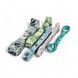 Набір силових петель із латексу, 5 рівнів опору (3&ndash;56 кг) RB-TUBE-MarbleBands-5SET фото 2