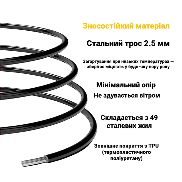 Скакалка madecoo Ultra Speed Pro 360 з алюмінієвими ручками і сталевим тросом JR-BR-BK фото